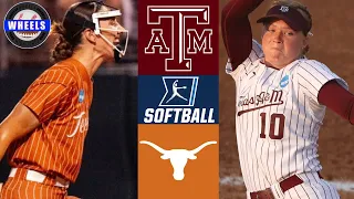 #16 Texas A&M v #1 Texas (Exciting!) | Supers G3 (Winner To WCWS) | 2024 College Softball Highlights
