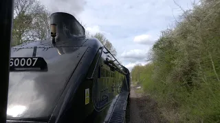 Front Window Steam - 60007 Sir Nigel Gresley | Nene Valley Railway - 16.04.23