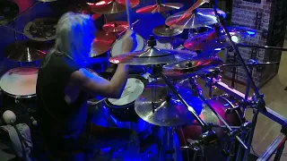 Black Sabbath  " Paranoid " drum cover by bob 70' drum