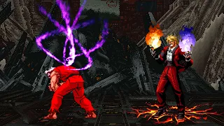 [KOF Mugen] Akuma Vs. Burning Rugal