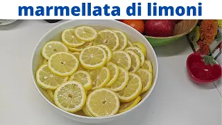 marmellata di limoni "Aurora"...con e senza zucchero...