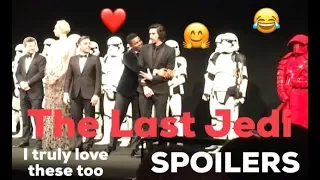 EXCLUSIVE STAR WARS THE LAST JEDI ROYAL EUROPEAN PREMIERE - INTRODUCTION WITH FULL CAST