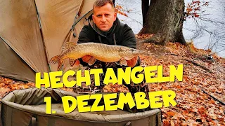 HECHTANGELN MIT KÖDERFISCH IM DEZEMBER 2021