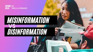 Misinformation vs Disinformation #MediaLiteracy #PhilippineMediaLiteracy