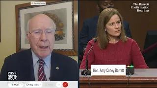 WATCH: Amy Coney Barrett weighs in on politicization of the court and ruling on the 2020 election