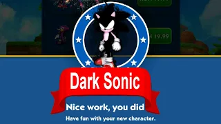 Sonic Dash - Dark Sonic Unlocked vs All Bosses Zazz Eggman - All 32 Characters Unlocked Shadow Amy