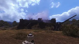 Mount & Blade Mod: In the name of Jerusalem Siege with Trebuchet Part1