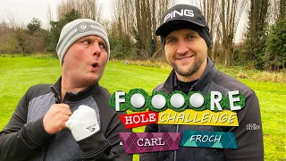 TYSON, WHAT’S F#%KING WRONG WITH YOU MAN ?? 😂🥊🤦🏼‍♂️ | CARL FROCH | FOOOORE HOLE CHALLENGE 🏌️‍♂️