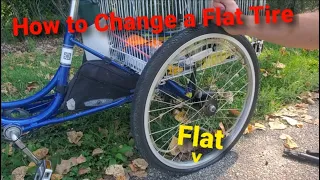 How To Change a Flat Tire on a Trike