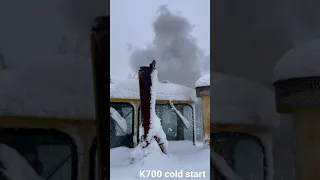 K700 Cold Start ( Turbo Spool)