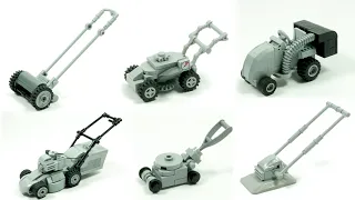 Lego Lawn Mowers - 10 Tips/Ideas