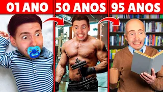 O SIMULADOR DE VIDA DOS 0 aos 100 ANOS!!! - 100 Years Life Simulator