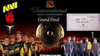 The international 2011: Na`Vi vs EHOME Grand Final BO5. All final games in one video. [V1lat]