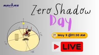 Celebrating ZERO SHADOW DAY ☀️🌍