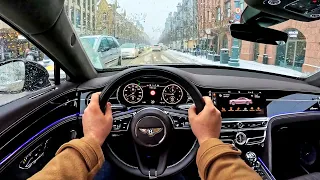 2024 BENTLEY Flying Spur Azure V8 | POV Test Drive | 4K HDR Ultra Quality