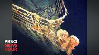 Submersible visiting Titanic wreckage with five people onboard reported missing