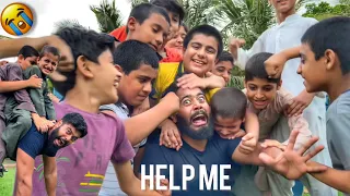 Help me 😭 sab bacchon ne milkar Mujhe maar Diya | Syed Fahad | the fun fin | funny video | fitness