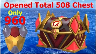 Opened Total 508 Chest Fire Tyrant event-Dragon Mania Legends | 960 Tyrant Talisman | DML