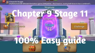 Lords mobile Vergeway chapter 9 Stage 11|Lords mobile Vergeway chapter 9 Stage 11 easiest guide