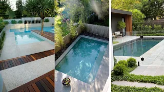 Landscaping ideas for pool area | landscaping around the pool | landscaping around above ground pool