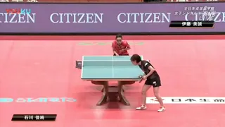 Mima Ito vs Ishikawa Kasumi | Japan Table Tennis Championships 2018 (1/2)