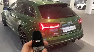 Audi RS6 Performance Sonoma Green Audi Exclusive: In Depth, Interior, Details and more