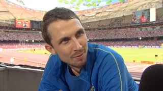 WCH 2015 Beijing - Bohdan Bondarenko UKR High Jump Qualification