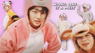 A.C.E maknae line vs hyung line