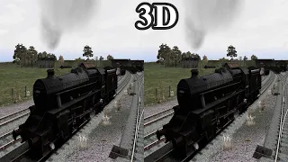 Railworks 3 3D video SBS VR box google cardboard