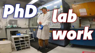 PhD DAY IN THE LIFE | lab work at UArizona