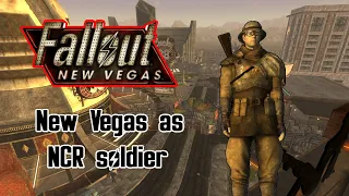 Can you beat fallout New Vegas as an NCR Soldier