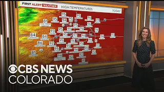 Denver weather: Hot weather continues Thursday, few afternoon storms possible