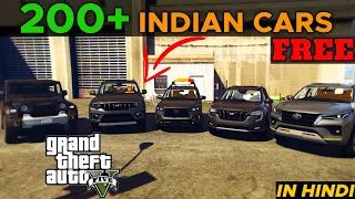 How To Indian 200+ Indian Cars In GTA 5 Free | GTA 5 Indian Mods 2024 | In Hindi | Techyu Gaming