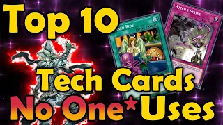 Top 10 Tech Cards No One Uses in YuGiOh