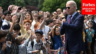 President Biden Participates In A Take Your Child To Work Day Greet
