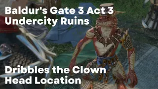 Baldur's Gate 3: Dribbles the Clown Head Location (BG3 PS5 Gameplay Walkthrough)