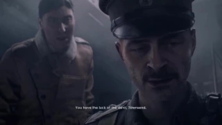Battlefield 1,campaign,first game run.Carrier pigeon scene
