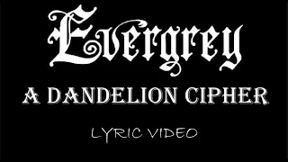 Evergrey - A Dandelion Cipher - 2021 - Lyric Video