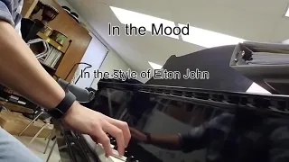 Glenn Miller - In the Mood (Piano - In the style of Elton John's version)