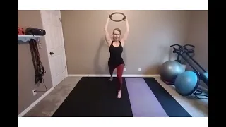 Pilates with Magic Circle (focus push/pull) #123