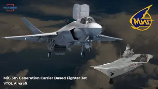 MiG will Designed Twin Engine Stealth Fighter Jet Verticle Takeoff or Landing Aircraft