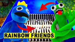 RAINBOW FRIENDS vs SCHREDDER MASCHINE!! Wer schafft es? | KAMBERG TV