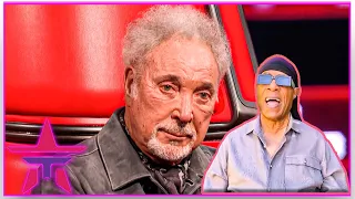 SIR TOM JONES FILLED WITH TEARS AS STEVIE WONDER SURPRISES HIM!😭| The VOICE UK 2021