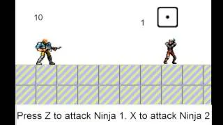 Press Z To Attack Ninja 1