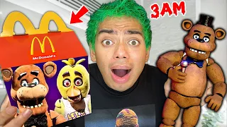 DO NOT ORDER FREDDY FAZBEAR HAPPY MEAL FROM MCDONALDS AT 3 AM!! (GROSS) FIVE NIGHTS AT FREDDY'S