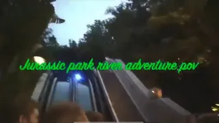 Jurassic park river adventure POV