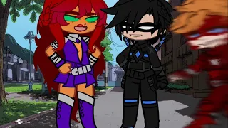 Overprotective Brother || Gachaclub ||  Nightflash || ft. (Kid)Flash, Nightwing, Starfire, & Redhood