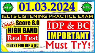 IELTS Listening Practice Test 2024 with Answers | IELTS Listening Practice