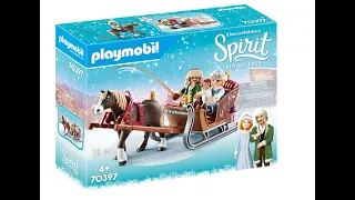 Playmobil Spirit 70397 - Winterliche Schlittenfahrt