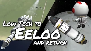 KSP Eeloo and Back with Budget Low Technology (Tutorial:47) Kerbal Space Program 1.2 - Stock Parts